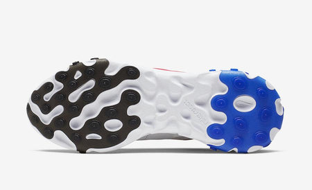React Element 55 Highlighted in Blue, Gold, and Green