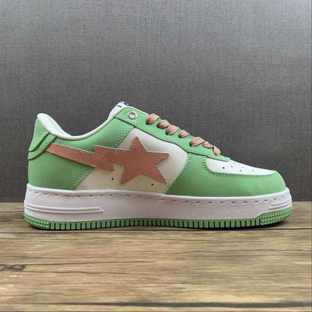 BAPE STA White Green Pink