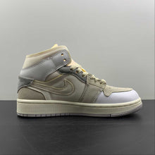 Cargar imagen en el visor de la galería, Air Jordan 1 Mid SE CRAFT White Neutral Grey-Phantom (2022)
