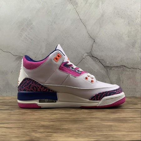 Air Jordan 3 Retro Barely Grape Hyper Crimson 441140-500