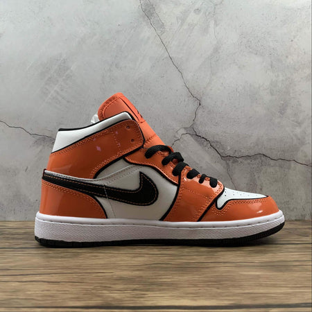 Air Jordan 1 Mid SE White Orange Black (2021) DD6834-802