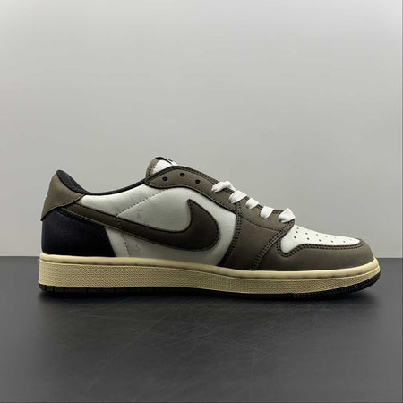 Air Jordan 1 Retro Low OG SP “Travis Scott” Black Brown Barb DM7866-851