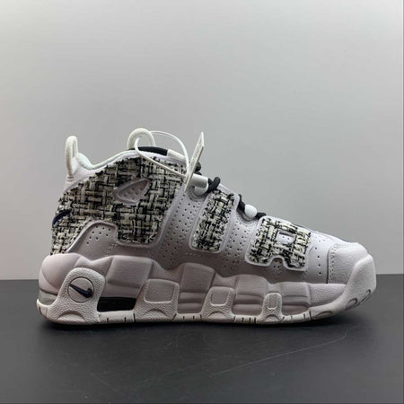 Air More Uptempo White Midnight Navy White Custom DH9719 100