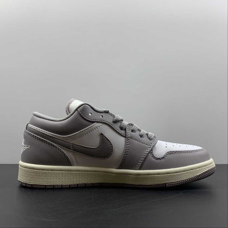 Air Jordan 1 Low Vintage Grey White 553558-053