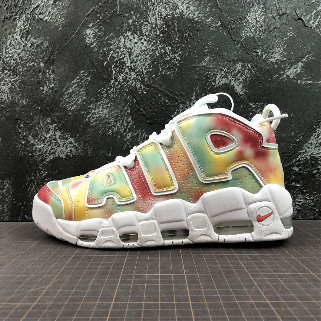 Air More Uptempo 96 UK QS Amarillo White Speed Red AV3809-700