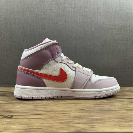 Air Jordan 1 Mid Iris Whisper Siren Red DR0174 500