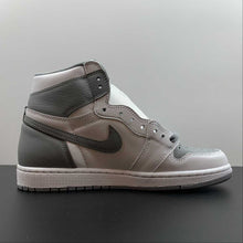 Cargar imagen en el visor de la galería, Air Jordan 1 Retro High OG White Sail Stealth Grey (2021) 555088-037
