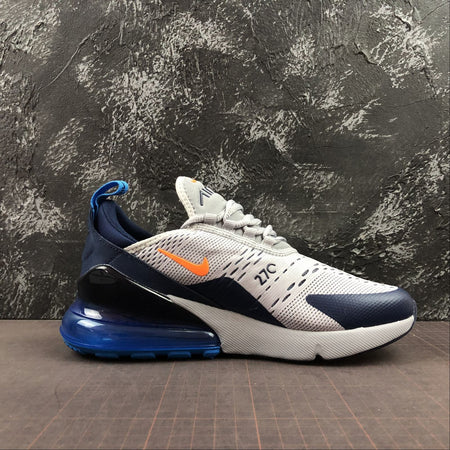 Air Max 270 Wolf Grey-Total Orange 943345-015