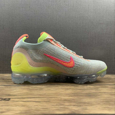 Air VaporMax 2021 FK Grey Pink Fluorescent Green DH4088-002