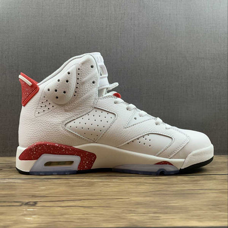 Air Jordan 6 Retro White University Red Black CT8529-162