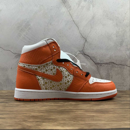 Air Jordan 1 Retro High OG Orange Gypsophila 555088-121
