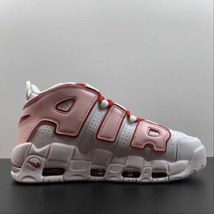 Air More Uptempo 96 White Varsity Red Pink (2021) 921948-102