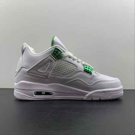 Air Jordan 4 Retro White Metallic Green CT8527-113
