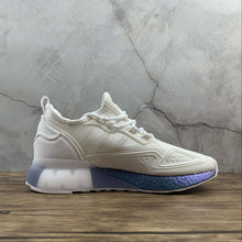 Cargar imagen en el visor de la galería, Adidas ZX 2K Boost White White Blue Violet Met. FV2928
