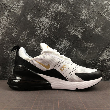 Air Max 270 White Metallic Gold Black AV7892-100