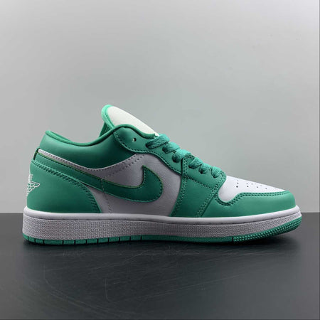 Air Jordan 1 Low White Turquoise-White DC0774-132