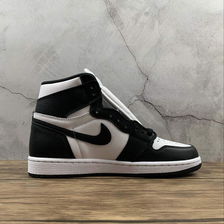 Air Jordan 1 Retro High OG Black White-Black 555088-010