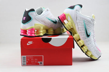 Shox TL 1308 White Blue Yellow Pink AV3595-145