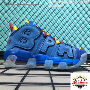 Air More Uptempo 96 Doernbecher Royal Yellow Red