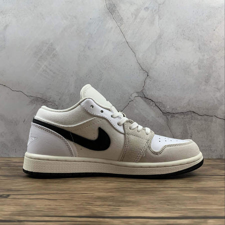 Air Jordan 1 Low PRM Sail Black-White DC3533-100