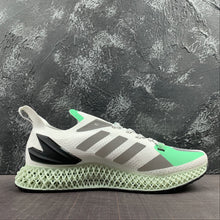 Cargar imagen en el visor de la galería, Adidas Sense 4D White Grey Green FW7092

