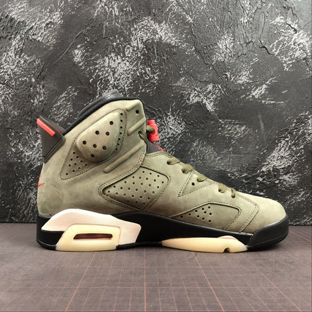 Air Jordan 6 Retro X Travis Scott Green CN1084-200