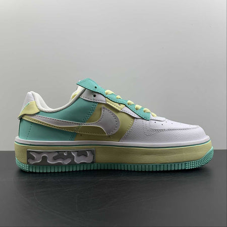 Air Force 1 FONTANKA White Yellow Green CW6688-610