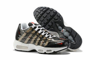 Air Max 95 By Christian Black Gold Red