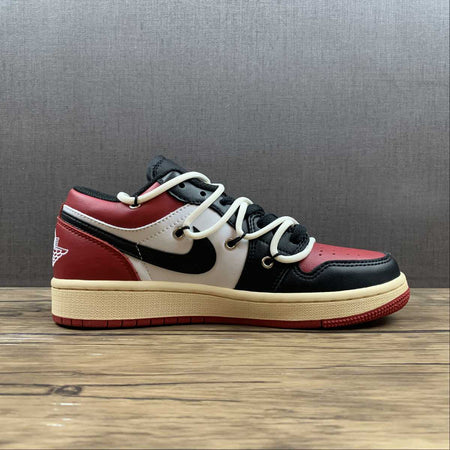 Air Jordan 1 Low Gym Red Black White 553560-612