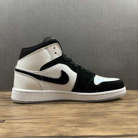 Air Jordan 1 Mid White Black Diamond (2021) DH6933-100