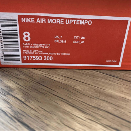 Air More Uptempo Barely Green White 917593-300