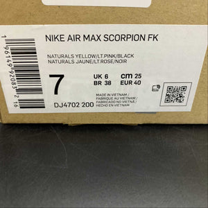 Air Max Angeles Scorpion Fk Naturals Yellow Lt Pink Black DJ4702-200