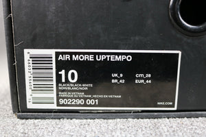 Air More Uptempo x SUPREME Black Black-White 902290-001
