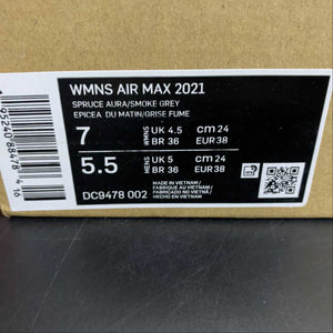 Air Max 2021 Spruce Aura Smoke Grey DC9478-002