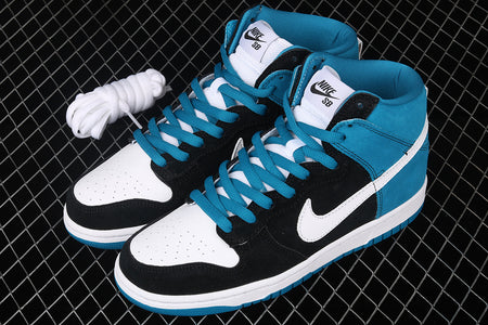 Dunk High Pro SB Black White Blue Deep