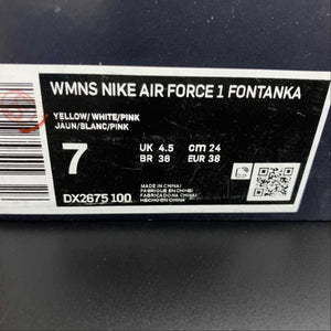 Air Force 1 FONTANKA Yellow White Pink DX2675-100