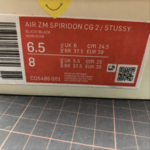 Air Zm Spiridon Cg 2 Stussy Black-Black CQ5486-001