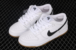 SB Dunk Low Pro ISO White Black-White CD2563-100