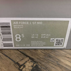 Air Force 1 07 Mid Grey White GB1119-198