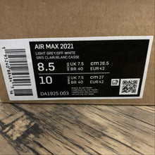 Cargar imagen en el visor de la galería, Air Max 2021 Light Grey Off-White DA1925-003
