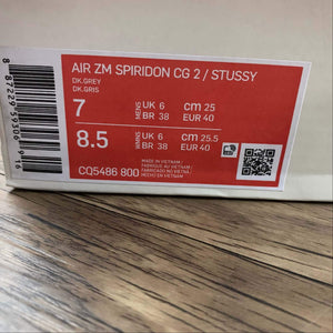 Air Zm Spiridon Cg 2 Stussy Dk Grey CQ5486-800