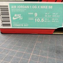 Cargar imagen en el visor de la galería, Air Jordan 1 OG X NIKE SB White Purple Yellow CD6578-507
