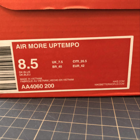 Air More Uptempo Dk Blue