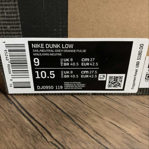 Dunk Low X Off-White 'Lote 19 de 50' DJ0950 119