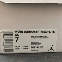 Cargar imagen en el visor de la galería, Air Jordan 3 Retro EXPLORER LITE XX White Royal Orange Red BQ8394-100
