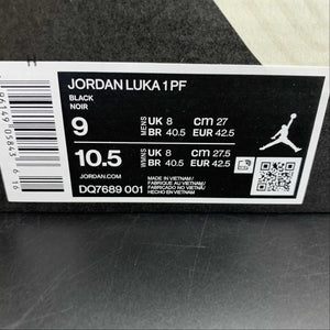 Jordan Luka 1 “Oreo” Black DQ7689-001