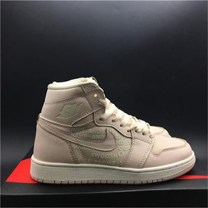 Air Jordan 1 Retro High OG BG x Swoosh Vintage Coral 555088-801