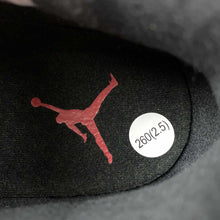 Cargar imagen en el visor de la galería, Air Jordan 4 Retro SE “Black Canvas” Black White-Red
