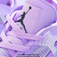 Cargar imagen en el visor de la galería, Air Jordan 4 Retro x Off White Purple White TYG967-ZBL

